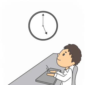 36協定などビジネス用の資料で使えるイラスト